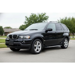 Sidosteg Line (2 st, aluminium) BMW X5 E53 1999–2006 foto 1