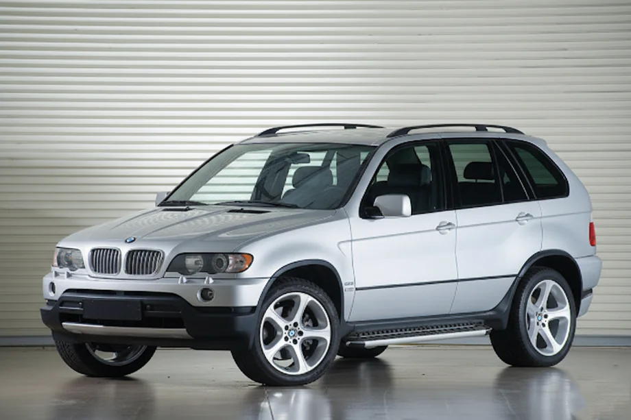 BMW X5 E53 1999–2006 Sidosteg Tayga Grey (2 st, aluminium) Image