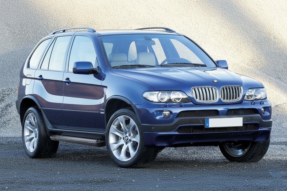 BMW X5 E53 1999–2006 Vision New Black sidosteg (2 st, aluminium) Image