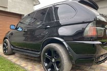 BMW X5 E53 1999–2006 Sidosteg Bosphorus Black (2 st, aluminium) foto 1