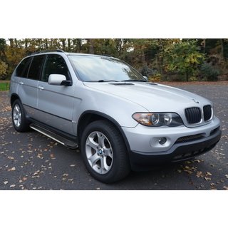 Sidosteg Maya V1 (2 st, aluminium) BMW X5 E53 1999–2006 foto 1