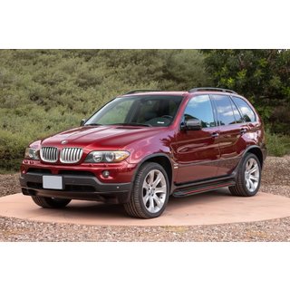 Sidosteg Maya Red (2 st, aluminium) BMW X5 E53 1999–2006 foto 1