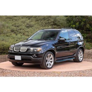 Sidosteg Maya Blue (2 st, aluminium) BMW X5 E53 1999–2006 foto 1