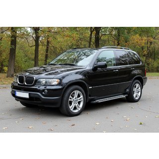 Sidosteg Rainbow (2 st, aluminium) BMW X5 E53 1999–2006 foto 1