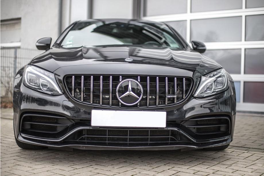 Mercedes C-сlass W205 2014–2021 Frontgrill Panamericana GT (för original C63 AMG) 2014-2018, utan kamera Image