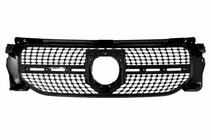 Mercedes GLB X247 2019– Frontgrill Diamond Silver (för Base 2019-2023) foto 9