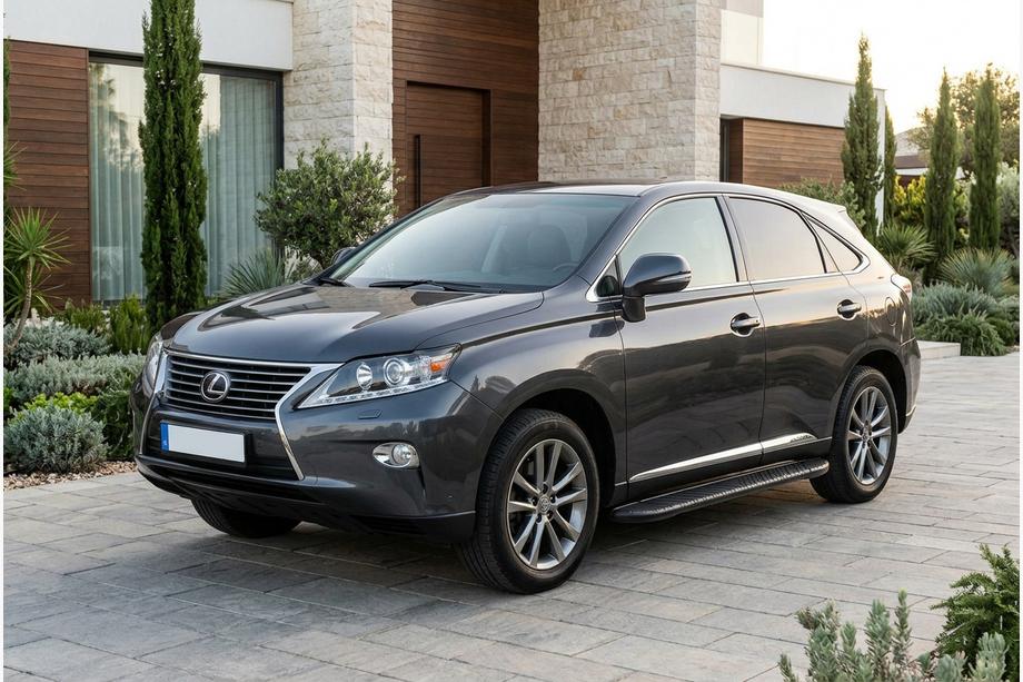 Lexus RX 2009–2015 Bosphorus Black sidosteg (2 st, aluminium) Image