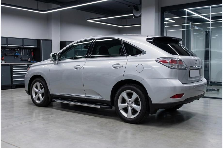 Lexus RX 2009–2015 Sidosteg Duru (2 st, aluminium) Image