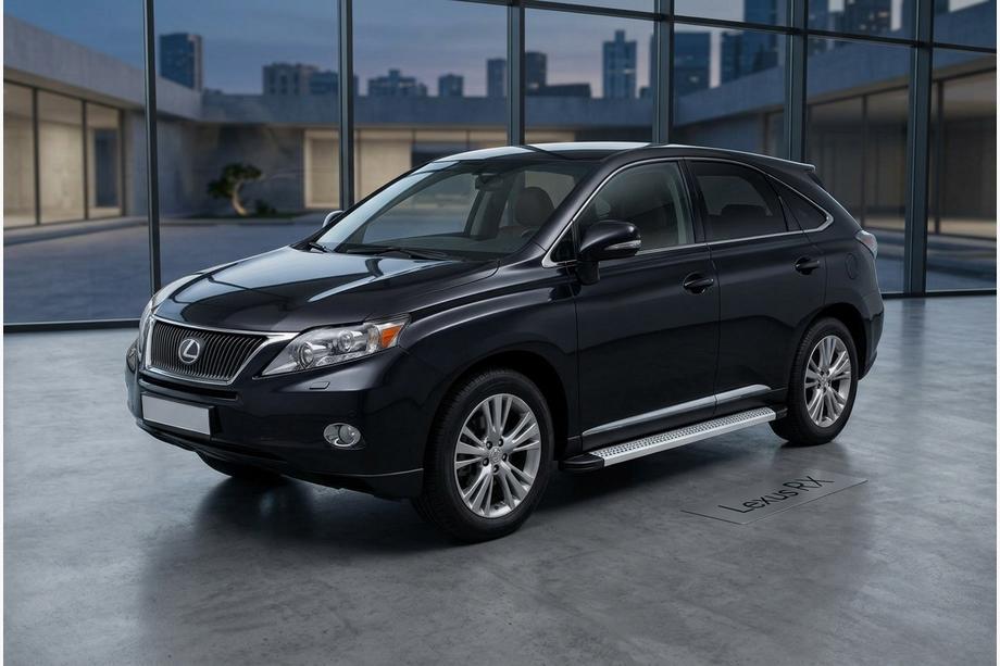 Lexus RX 2009–2015 Maya V2 sidosteg (2 st, aluminium) Image