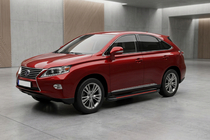 Lexus RX 2009–2015 Sidosteg Maya Red (2 st, aluminium) foto 1