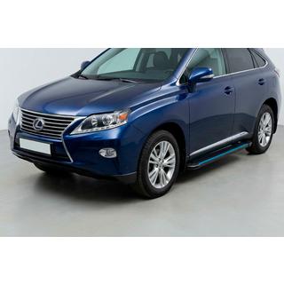 Sidosteg Maya Blue (2 st, aluminium) Lexus RX 2009–2015 foto 1