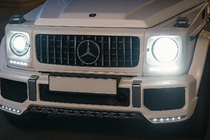 Mercedes G class W463 1990–2018 Frontgrill (GT Panamericana, utan krom) foto 8