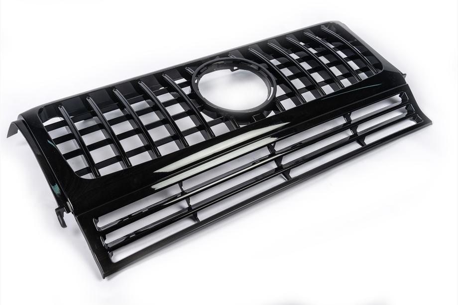 Mercedes G class W463 1990–2018 Frontgrill (GT Panamericana, utan krom) Helsvart Foto 6