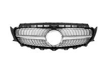Mercedes E-klass W213 2016–2023 Frontgrill Diamond Silver (för Avantgarde/AMG-Line/E43 AMG/E53 AMG 2016-2020) Med plats för kamera foto 2