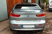 Mitsubishi Lancer X 2008– Bakrutespoiler Sedan (ABS) foto 5