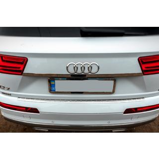Lastskydd bakre stötfångare Carmos (rostfritt stål) Audi Q7 2015–2026 foto 4