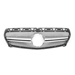 AMG Silver frontgrill (2012-2015) Mercedes A-сlass W176 2012–2018 foto 2