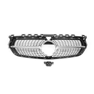 Frontgrill Diamond Silver (för Base) Mercedes B-klass W247 2019– foto 2