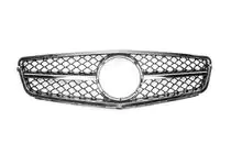 Mercedes C-klass W204 2007–2015 AMG Silver frontgrill foto 2