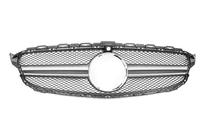 Mercedes C-class W205 2014–2021 AMG Silver frontgrill (för Avantgarde/AMG-Line/C43 AMG) 2014-2018, utan kamera foto 2