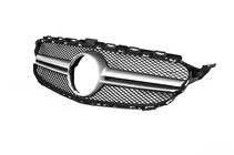 Mercedes C-class W205 2014–2021 AMG Silver frontgrill (för Avantgarde/AMG-Line/C43 AMG) 2014-2018, utan kamera foto 8