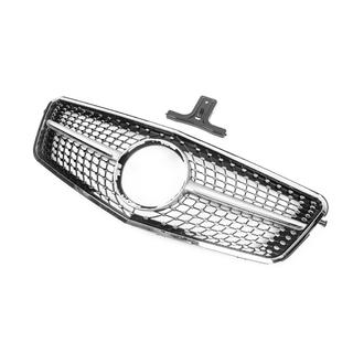 Frontgrill Diamond Silver (2009-2012) Mercedes E-сlass W212 2009–2016 foto 4