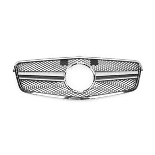 AMG Silver frontgrill (2009-2012) Mercedes E-сlass W212 2009–2016 foto 2