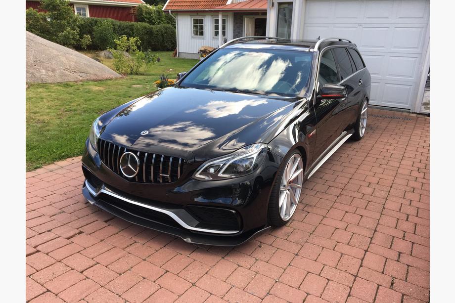 Mercedes E-class W212 2009–2016 Frontgrill GT Panamericana (för E63 AMG 2013-2016) Image