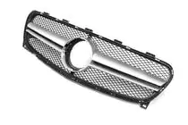 Mercedes GLA X156 2014–2019 AMG Silver frontgrill (2017-2019) foto 3