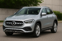Mercedes GLA H247 2020– Främre grill Diamond Silver foto 1