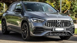 Mercedes GLA H247 2020– Panamericana GT frontgrill (för AMG Line) Med plats för kamera foto 1