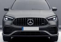 Mercedes GLA H247 2020– Panamericana GT frontgrill (för AMG Line) Med plats för kamera foto 8