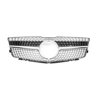 Frontgrill Diamond Silver (2009-2012) Mercedes GLK сlass X204 2008–2015 foto 2