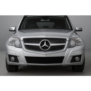 Frontgrill Diamond Silver (2009-2012) Mercedes GLK сlass X204 2008–2015 foto 1