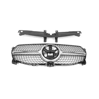 Frontgrill Diamond Silver (för Base 2018-2023) foto 1