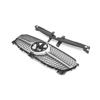 Frontgrill Diamond Silver (för Base 2018-2023) foto 3