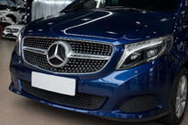 Mercedes Vito/V-klass W447 2014– Frontgrill Diamond (2019-2023 för V-class) foto 1