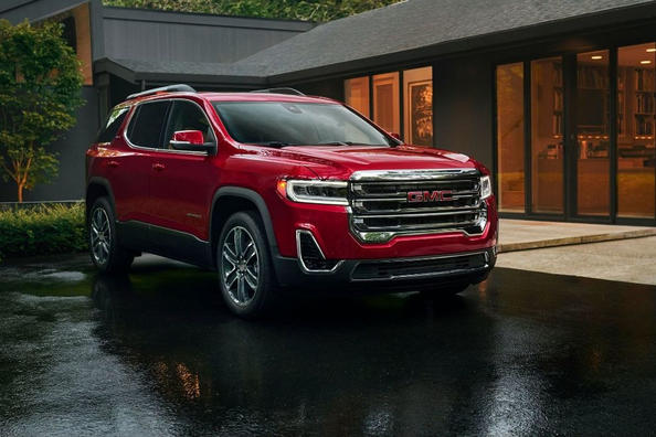 Test av den sjusitsiga SUV:en GMC Acadia