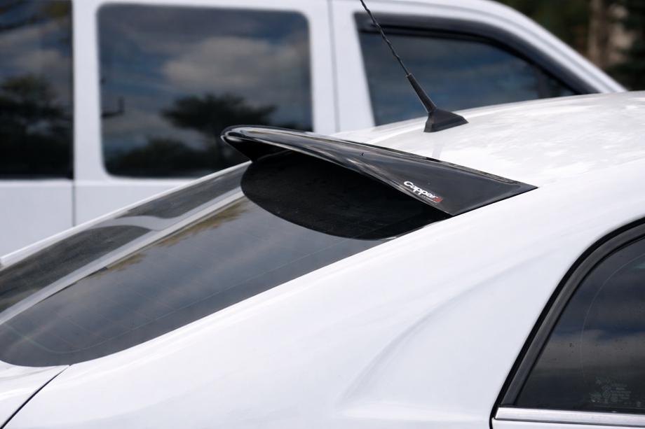 Renault Megane IV 2016–2025 Spoilerskydd (ABS) Foto 1