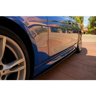 Sidokjolskåpor EuroCap (för M-Sport sidokjolar, svart högglans) BMW 3-serien F30/F31 2012–2019 foto 3