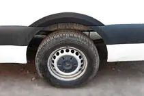 Mercedes Sprinter W907/W910 2018– Hjulhuslister (4 st, svarta) foto 6