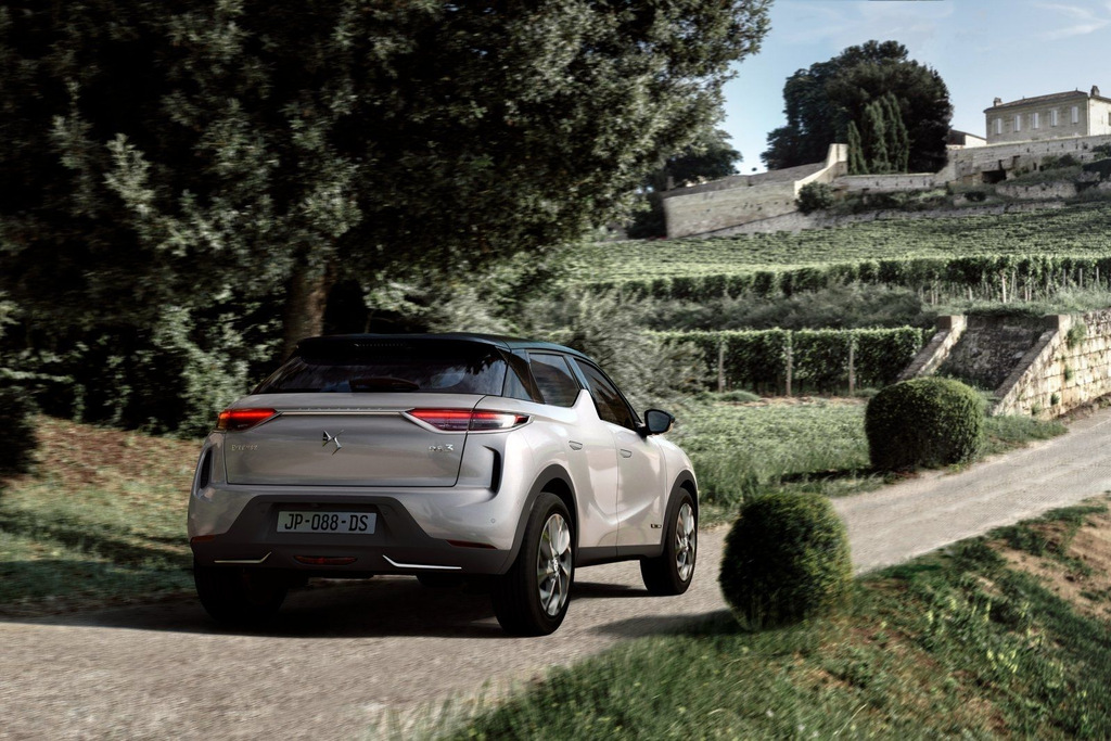 Elektrisk version av stads-crossovern DS 3 Crossback E-Tense