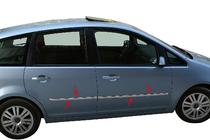 Ford C-Max 2004–2010 Dörrlister (4 st, rostfritt stål) Carmos - turkiskt stål foto 3