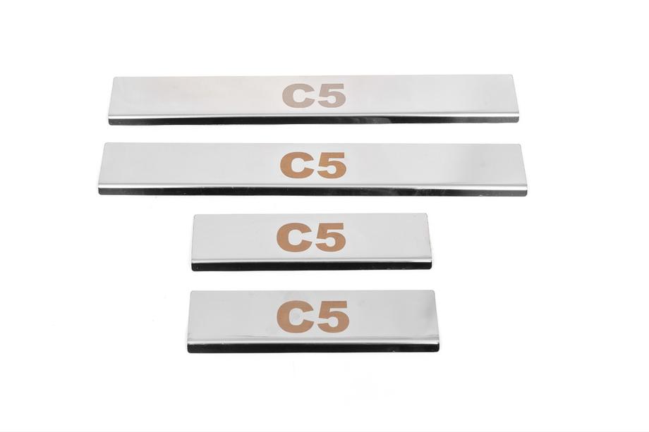 Citroen C-5 2008–2017 Instegslister Carmos V1 (4 st, rostfritt stål) Image