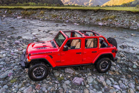 Test av Jeep Wrangler Unlimited i fjärde generationen Foto 2
