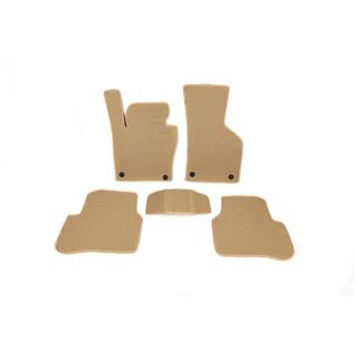 EVA bilmattor (beige) Volkswagen Passat B6 2006–2012 foto 2