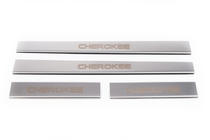 Jeep Cherokee/Liberty 2007–2013 Instegslister Carmos V1 (4 st, rostfritt stål) foto 2