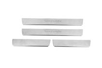Hyundai Santa Fe 2 2006–2012 Instegslister Carmos V2 (4 st, rostfritt stål) foto 1