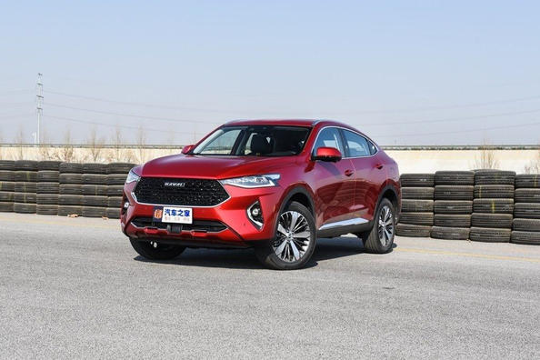 Coupéformad mellanstor crossover: Haval F7X