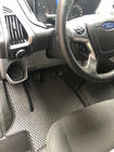 Ford Custom 2013–2022 EVA-golvmattor (fram, svarta) foto 2
